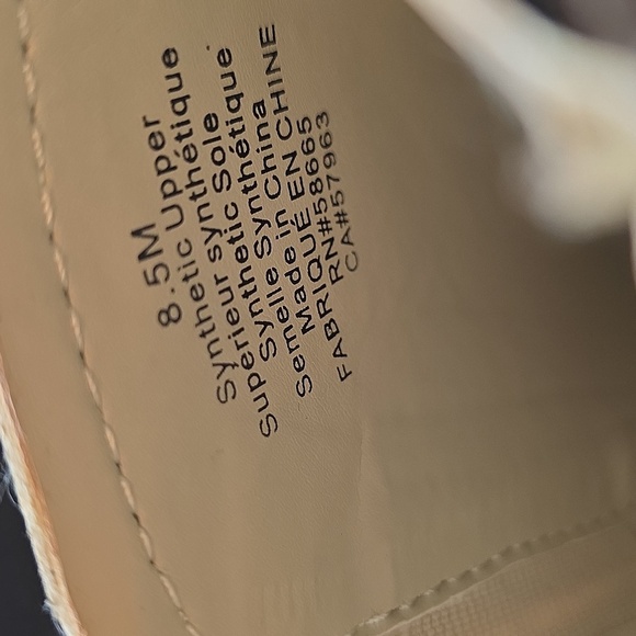 Treasure & Bond Faux Snakeskin Open-Toe Ankle Boots, Size 8.5 - Picture 7 of 10